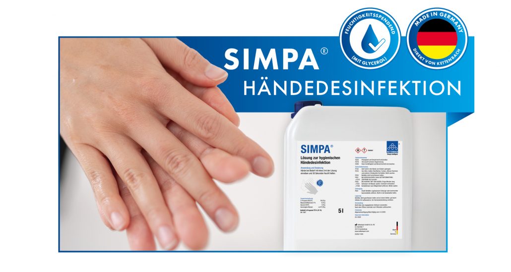 SIMPA® Händedesinfektion von Kettenbach