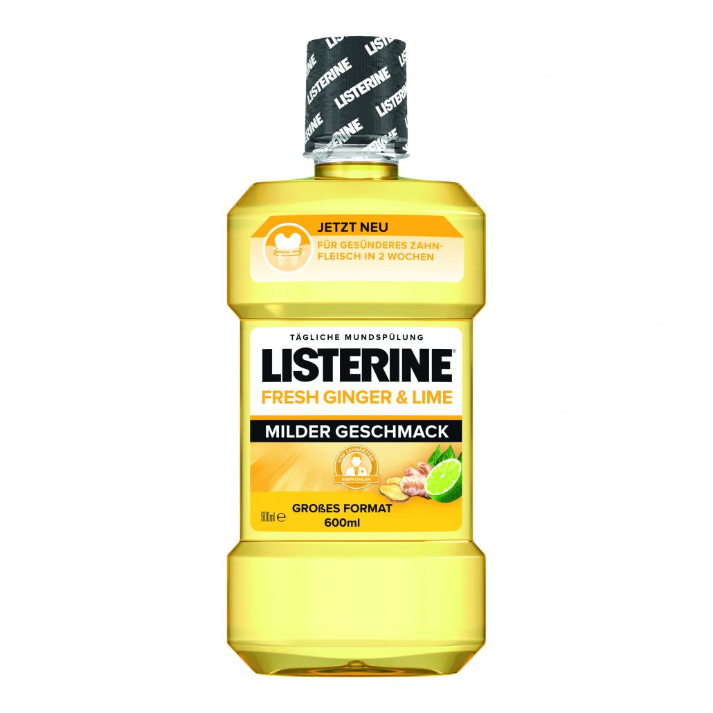 Packshot Listerine® Fresh Ginger & Lime