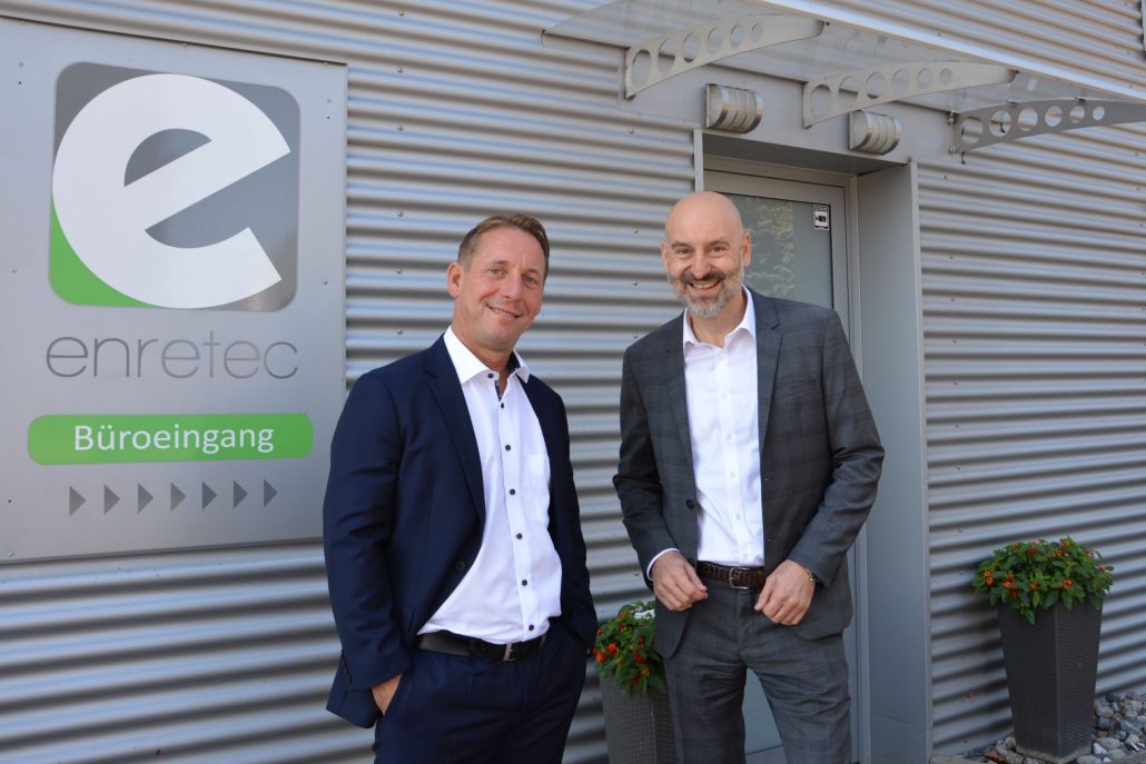 Timo Hand und Martin Slavik (v. l.) verstärken seit diesem Jahr die enretec GmbH.
