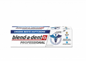 Die neue blend-a-dent Professional Haftcreme