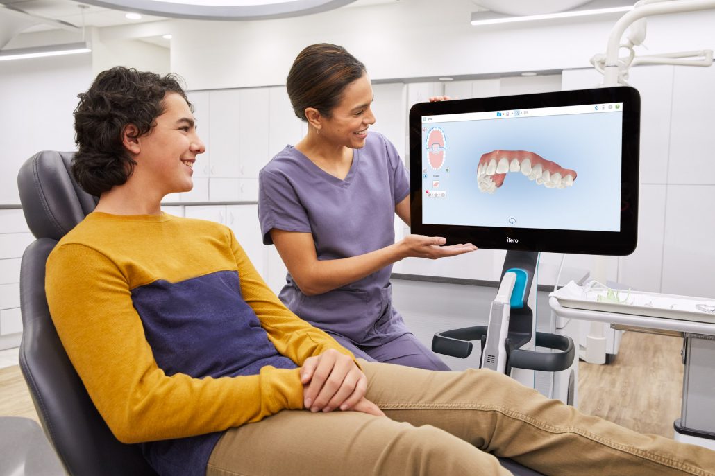 Die iTero Element Plus Serie bietet per verbesserter Visualisierung eine optimierte Patientenerfahrung.