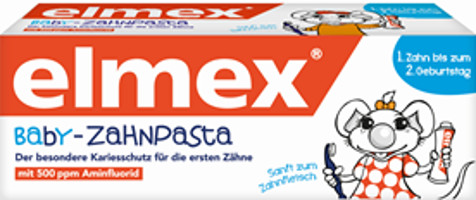 elmex® Baby-Zahnpasta, ÖKO-TEST „gut“