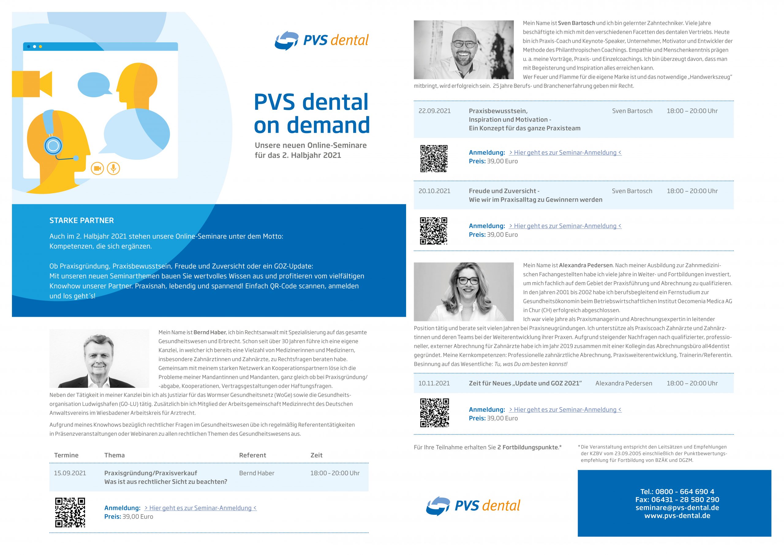 PVS dental on demand